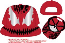 SPIDER-MAN -  CARNAGE BIG FACE SNAPBACK