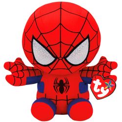 SPIDER-MAN -  FLOPPY : SPIDER-MAN (16 INCH) -  BEANIE ORIGINAL BUDDIES