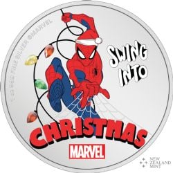 SPIDER-MAN -  MARVEL™ SEASON'S GREETINGS (2024) -  2024 NEW ZEALAND COINS 02