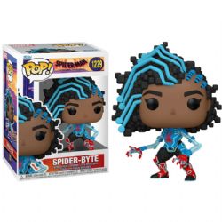 SPIDER-MAN -  POP! VINYL BOBBLE-HEAD OF SPIDER-BYTE (4 INCH) -  ACROSS THE SPIDER-VERSE 1229