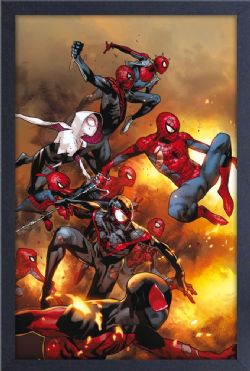 SPIDER-MAN -  SPIDERVERSE - FRAMED PICTURE  (13