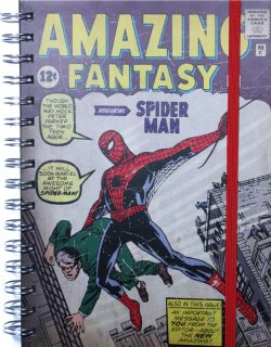 SPIDER-MAN -  SPIRAL NOTEBOOK - THE AMAZING SPIDER-MAN COMICS