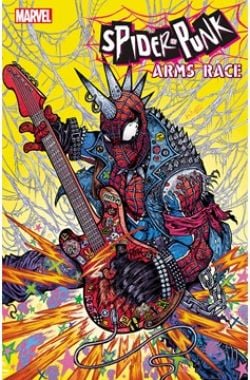 SPIDER-PUNK -  ARMS RACE#1 1:25 MARIA THE WOLF VARIANT 1