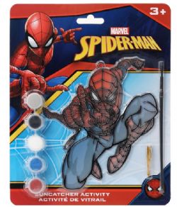 SPIDERMAN -  SUNCATCHER PAINTING ACTIVITY KIT