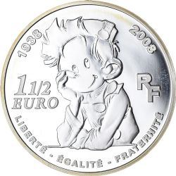 SPIROU -  SPIROU - 70 YEARS -  2008 FRENCH COINS