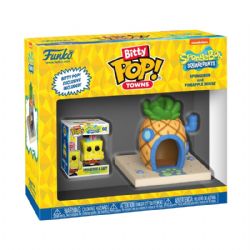 SPONGEBOB SQUAREPANTS -  MINI POP!TOWN FIGURE - SPONGEBOB AND PINEAPPLE HOUSE (1 INCH) -  BITTY POP!