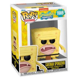 SPONGEBOB SQUAREPANTS -  POP! VINYL FIGURE OF CAVEMAN SPONGEBOB (4 INCH) -  SPONGEBOB SQUAREPANTS 25TH ANNIVERSARY 1669