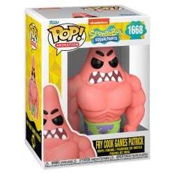 SPONGEBOB SQUAREPANTS -  POP! VINYL FIGURE OF FRY COOK GAMES PATRICK  (4 INCH) -  SPONGEBOB SQUAREPANTS 25TH ANNIVERSARY 1668