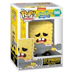 SPONGEBOB SQUAREPANTS -  POP! VINYL FIGURE OF RIPPED PANTS SPONGEBOB  (4 INCH) -  SPONGEBOB SQUAREPANTS 25TH ANNIVERSARY 1666