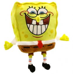 SPONGEBOB SQUAREPANTS -  SPONGEBOB GRINNING PLUSH (13 IN)