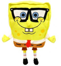 SPONGEBOB SQUAREPANTS -  SPONGEBOB  WITH GLASSES PLUSH (13 IN)