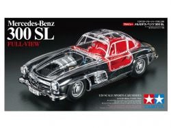 SPORTS CAR -  “FULL-VIEW” MERCEDES-BENZ 300 SL 1/24 -  TAMIYA