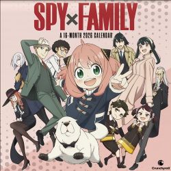 SPY X FAMILY -  OFFICIAL 2026 CALENDAR (16 MONTH)