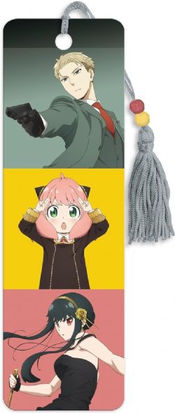 SPY X FAMILY -  THE FAMILY - BOOKMARK WITH TASSEL (8.75