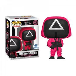 SQUID GAME -  POP! VINYL FIGURE OF RED SOLDIER - TRIANGLE (4 INCH) 1230