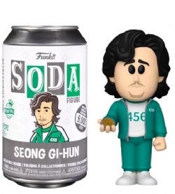 SQUID GAME -  SODA VINYL FIGURE OF SEONG GI-HUN (4 INCH) -  FUNKO SODA