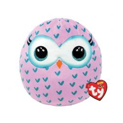 SQUISH A BOOS -  WINKS THE PINK OWL (10