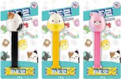 SQUISHMALLOW -  PEZ CANDY DISPENSER (1) & CANDY REFILLS (2) -  PEZ