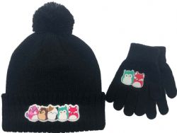SQUISHMALLOWS -  BEANIE AND GLOVE YOUTH SET