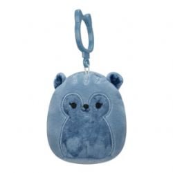 SQUISHMALLOWS -  BRUNHILDA THE VELVET SQUIRREL KEYCHAIN (3.5