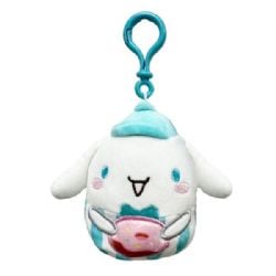 SQUISHMALLOWS -  CINNAMOROLL WITH DONUT KEYCHAIN (3.5