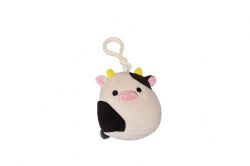 SQUISHMALLOWS -  CONNOR THE COW PLUSH KEYCHAIN (3.5