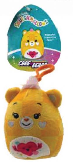 SQUISHMALLOWS -  PEACEFUL HARMONY BEAR KEYCHAIN (3.5