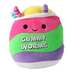 SQUISHMALLOWS -  SILVER THE GUMMY WORMS (12