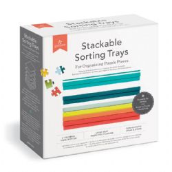 STACKABLE SORTING TRAYS FOR ORGANIZING PUZZLES