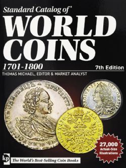 STANDARD CATALOG OF -  1701-1800 (7TH EDITION) -  WORLD COINS 02