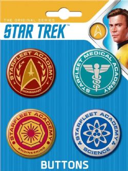 STAR TREK -  4 BUTTONS SET 06