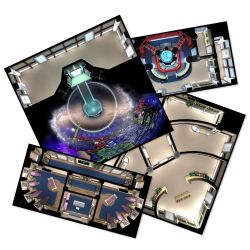 STAR TREK ADVENTURES -  STARFLEET TILE SET (ENGLISH) -  MAP TILES 2D20