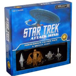 STAR TREK : ATTACK WING -  INDEPENDENTS FACTION PACK A MOTLEY FLEET (ENGLISH)