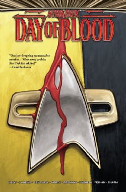 STAR TREK -  DAY OF BLOOD (HARDCOVER) (ENGLISH V.)