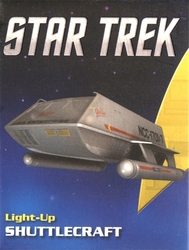 STAR TREK -  SHUTTLECRAFT LIGHT AND SOUND & ILLUSTRATED BOOK KIT