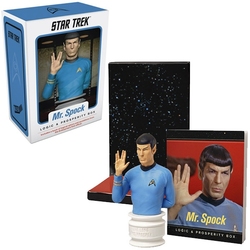 STAR TREK -  SPOCK - LOGIC AND PROSPERITY BOX (FIGURE WITH BOOKLET)