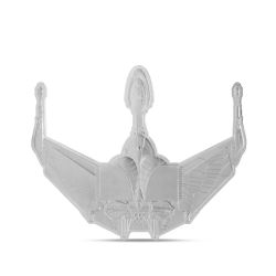 STAR TREK -  STAR TREK SHIP (LARGE FORMAT) : KLINGON BIRD OF PREY -  2025 NEW ZEALAND COINS 03