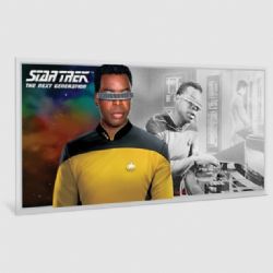 STAR TREK -  STAR TREK: THE NEXT GENERATION - GEORDI LA FORGE -  2019 NEW ZEALAND COINS 06