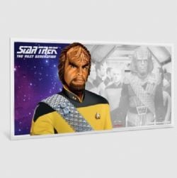 STAR TREK -  STAR TREK: THE NEXT GENERATION - WORF -  2019 NEW ZEALAND COINS 02