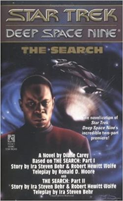 STAR TREK -  THE SEARCH (POCKET FORAMT) SC -  DEEP SPACE NINE