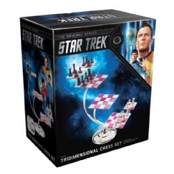 STAR TREK -  TRIDIMENSIONAL CHESS SET - PROP REPLICA