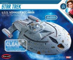 STAR TREK -  U.S.S. VOYAGER NCC-74656 CLEAR EDITION - 1:1000 SCALE