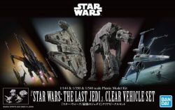 STAR WARS -  1/144 & 1/350 & 1/540 CLEAR VEHICLE SET -  STAR WARS: THE LAST JEDI