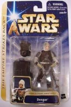 STAR WARS -  2003 HASBRO STAR WARS THE EMPIRE STRIKES BACK DENGAR EXECUTOR MEETING #17 FIGURE 17 -  SAGA 17
