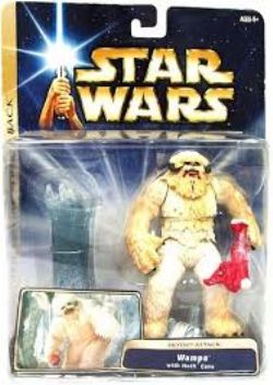 STAR WARS -  2003 STAR WARS EMPIRE STRIKES BACK SAGA HOTH ATTACK WAMPA WITH ICE CAVE NIB WAMPA -  SAGA WAMPA