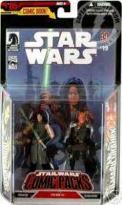 STAR WARS -  2006 HASBRO STAR WARS COMIC PACKS NO. 05 QUINLAN VOS & VILMARH GRAHRK #19 NEW -  COMIC PACKS