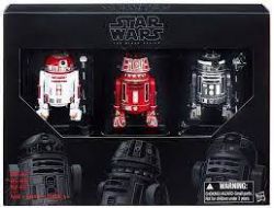 STAR WARS -  3 PACK OF R2-A3, R5-K6 AND R2-F2 FIGURES (6 INCH) -  THE BLACK SERIES