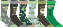 STAR WARS -  6 PAIRS SOCKS -  THE MANDALORIAN