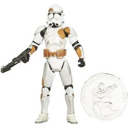 STAR WARS -  7TH LEGION CLONE TROOPER FIGURINE WITH COLLECTOR COIN -  30TH ANNIVERSARY 49
