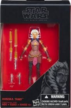 STAR WARS -  AHSOKA TANO FIGURE (6 INCH) -  THE BLACK SERIES